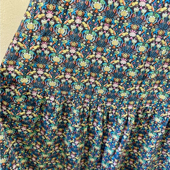 2X Cynthia Rowley-Azores Smocked Maxi Floral Boho Scandi Girl Chic dress.Size 2X - Picture 10 of 12
